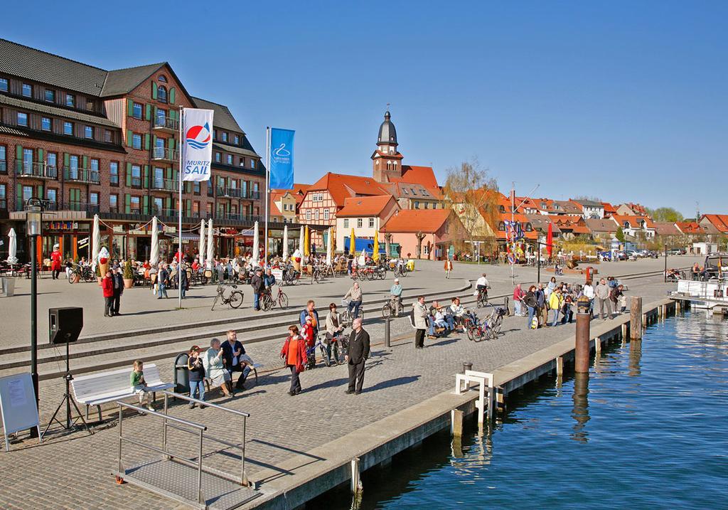 Uferpromenade Appartement Waren  Buitenkant foto